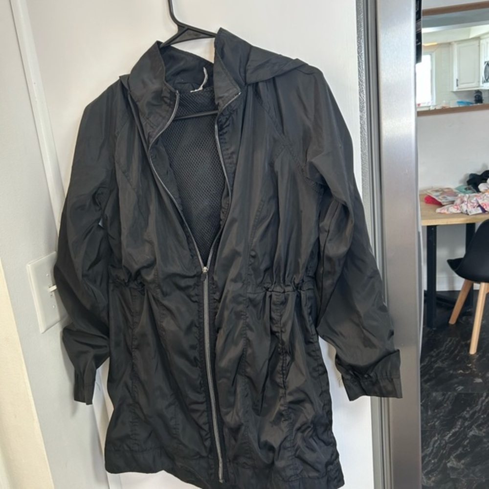 Women's Black wind breaker Jacket
